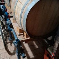  botte in legno con cavaletti