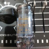 VALVOLA UY85 PHILIPS TESTATA CON PROVAVALVOLE 