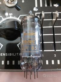 VALVOLA UY85 PHILIPS TESTATA CON PROVAVALVOLE 