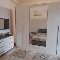 Nuova Camera da letto Grigio Iron / Bianco Lucido