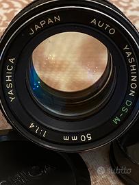 Obiettivo Yaschica 50mm1:1.4   a vite 42x1