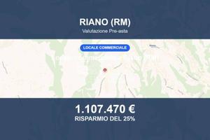 Immobile in asta di 1514 m² a Riano