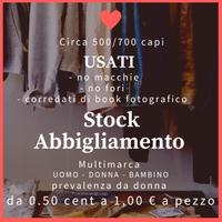Stock Abbigliamento 