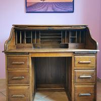 Scrivania postale a rullo Inglese con sedia