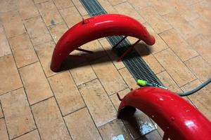 Moto Airone Guzzi sport 250 del 1955