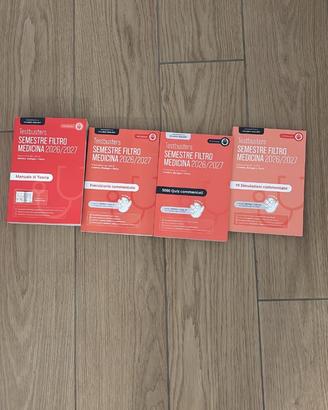 Kit manuali test busters semestre filtro 2026/2027