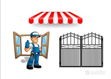 Azienda installazione infissi, tende, cancellate