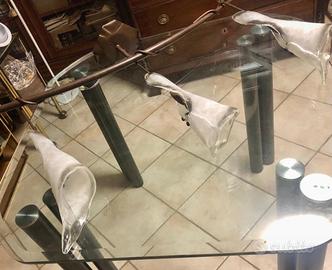 Splendido lampadario Sillux Kingstone Murano