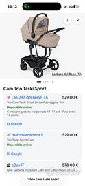 Trio Cam Taski sport