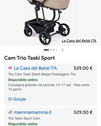 Trio Cam Taski sport