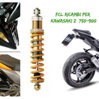 Kawasaki Z 750 scarico ammortizzatore centralina