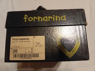 Scarpe Fornarina vintage anni 80 90 nere n. 37 Abbigliamento e