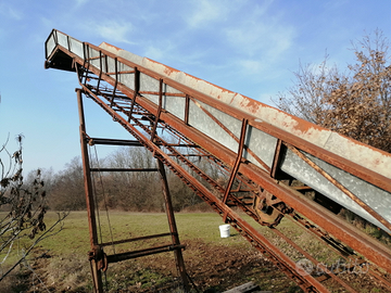 Elevatore ballette fieno