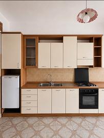 Cucina legno e laccata