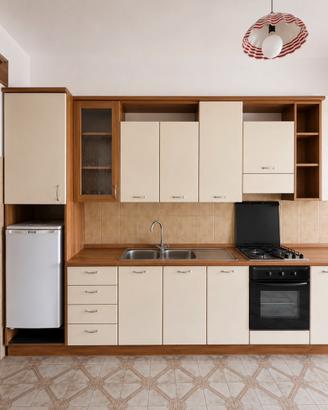 Cucina legno e laccata