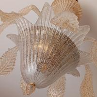 lampadario  in vetro di murano 