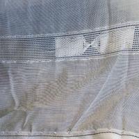 Tenda due pannelli color bianco