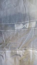 Tenda due pannelli color bianco