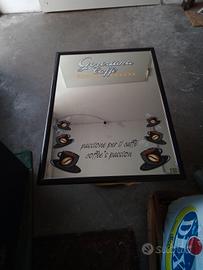 RARO SPECCHIO PUBBLICITARIO GORIZIANA CAFFÈ 