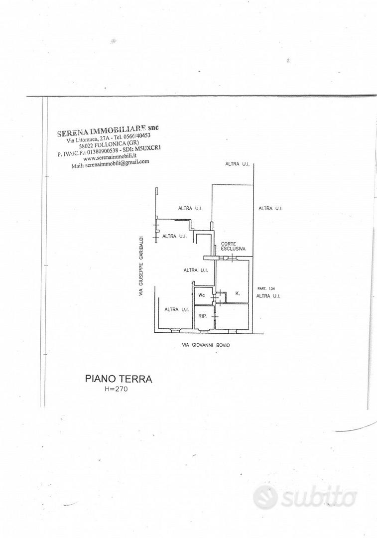 Apartment in Follonica, Senzuno, Grosseto - Altro