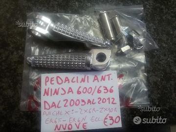 Pedalini anteriori ninja 600/636