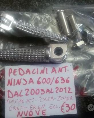 Pedalini anteriori ninja 600/636