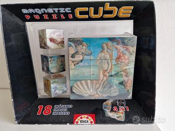 Magnetic puzzle cube gioco educativo