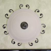 plafoniera ferro battuto 