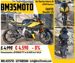 Fantic Stealth 125 Abs 2026 - SUPER PROMO