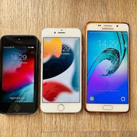 3 CELLULARI: IPHONE 5s, IPHONE 7 e SAMSUNG A5