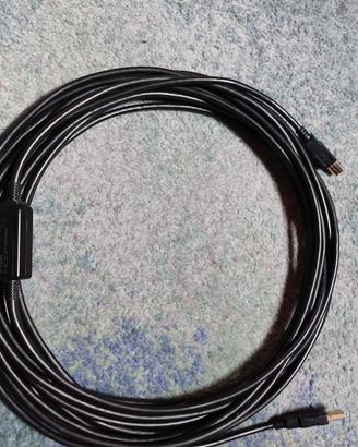 Cavo x audio digitale USB 10mt. con repeater