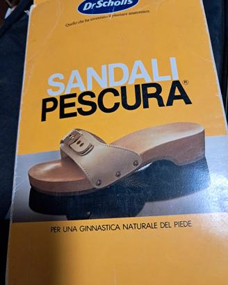 Sandali in legno dr. Scholl Mod. Pescara n. 39