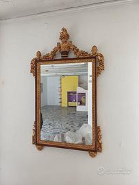 SPECCHIO LAVORATA (IN VERO LEGNO)