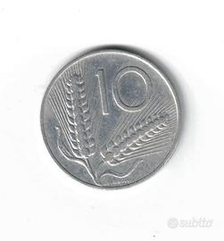 Moneta, Italia, 10 lire, Repubblica Italiana, 1955