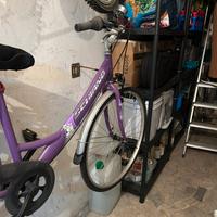 Bici da città viola “Schiano” - usata poche volte