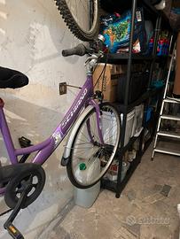 Bici da città viola “Schiano” - usata poche volte