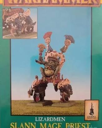 WARHAMMER - UOMINI LUCERTOLA- MAGO SACERDOTE SLANN