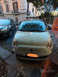 Fiat 500 lounge Tettuccio panoramico benzina 2014