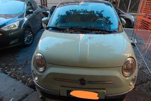 Fiat 500 lounge Tettuccio panoramico benzina 2014