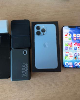 iPhone 13 Pro Sierra Blue 128GBCompleto trattabile