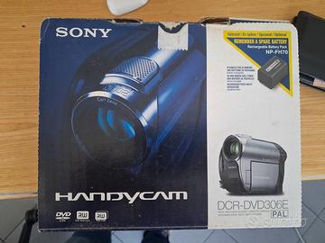 Videocamera 8mm SONY modello DCR DVD 306E