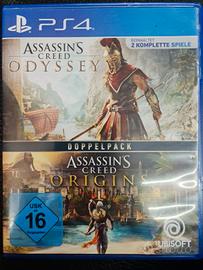  giochi ps4 ps5 Assassin creed odissey e origins 