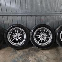 Cerchi OZ ultraleggera 5x112 gommati 205 55 16