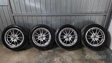 Cerchi OZ ultraleggera 5x112 gommati 205 55 16