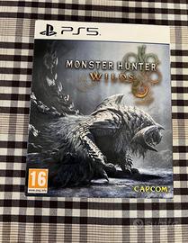 Gioco Ps5 Monster Hunter Wild Steelbook Edition