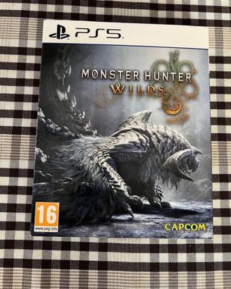 Gioco Ps5 Monster Hunter Wild Steelbook Edition