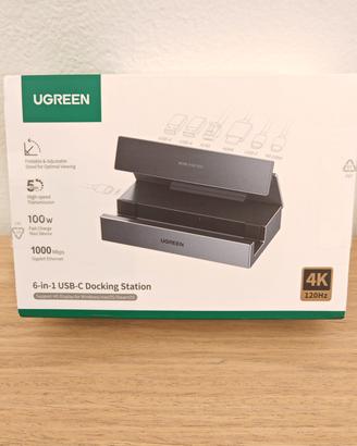 UGREEN 6 in 1 Docking Station