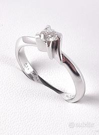 Anello solitario Salvini