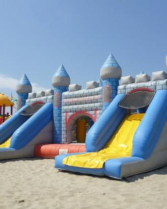 gonfiabile per bambini 650 x 800 x 400 cm