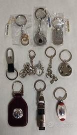 Set lotto 10 portachiavi nuovi Morellato e vari 